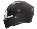 Casco Integrale per Scooter Visiera Lunga CGM Tampere 316A Nero Opaco Varie Misure