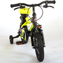 Bicicletta per Bambini 14" Stabilizzatori e Freni Caliper Giallo   