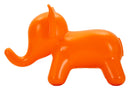 Sgabello Elephant Arancione 86x46x56 cm in Polietilene Arancione      