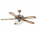 Ventilatore da Soffitto con 5 Pale e 3 Lampade Ø130cm 3 Velocità  Kooper Windy