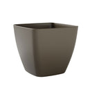Vaso Quadrato Indoor e Outdoor Tera Ceylon Kit Sand Ø40 cm in Plastica Sabbia 