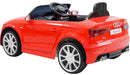 Macchina Elettrica per Bambini 12V con Licenza Audi A3 Rossa