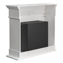 Camino a Bioetanolo da Pavimento 110x36x100 cm Kennedy Bianco