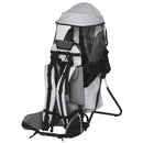 Zaino Porta Bimbo Pieghevole per Trekking  Grigio