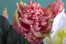 Set 2 Fiori Artificiali di Medinilla Altezza 86 cm Rosa