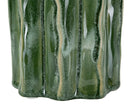 Vaso Cactus Tall Ø12x31,5 cm in Ceramica Verde      