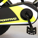 Bicicletta per Bambini 14" Stabilizzatori e Freni Caliper Giallo   