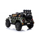 Macchina Elettrica per Bambini Fuoristrada Adventure 12V con Telecomando Mimetico