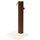 Fontana Decorativa da Esterno con Base in Cemento e Rubinetto in Ottone45x45x97 cm Effetto Corten
