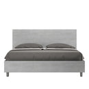 Letto Matrimoniale Testata Dritta New Egos Cemento Varie Misure