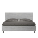 Letto Matrimoniale Testata Dritta New Egos Cemento Varie Misure