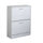 Scarpiera Sally 60x24x80 h cm in Legno Bianca