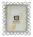 Cornice Hollow 20,8x1,9x25,9 cm in Resina e Vetro Argento      