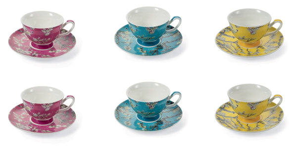 Set 6 Tazzine da Caffè Ø11,5x5 cm in Porcellana Villa d'Este Home Tivoli Japanese prezzo