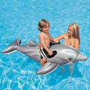 Materassino Cavalcabile Gonfiabile per Bambini 175x66 cm a Forma di Delfino Intex