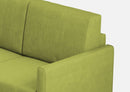 Divano 2 Posti 158x85x85 cm Karay in Tessuto Verde
