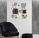 Pannello da Muro Cubes 80x5x80 cm in Ferro 