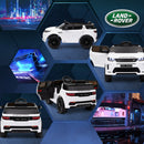 Macchina Elettrica per Bambini con Licenza Land Rover Discovery Sport 106x65,5x51 cm Bianco  