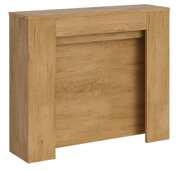 online Consolle Allungabile 90x25/211 cm Pannelli in Nobilitato Kiba Quercia Natura