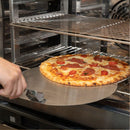 Set 3 Pezzi Accessori Pizza Spatola Pala e Taglierina Apribottiglie Integrato in Acciaio Inox Nero      