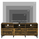 Mobile TV Max 65” 140,4x36x55 cm in Truciolato Marrone