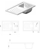 Lavatoio e Coprilavatrice in PVC 109x60x92cm Forlani SuperWash Bianco