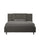 Letto Matrimoniale Appia Grigio Varie Misure