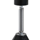 Speed Bag a Parete per Boxe e MMA ad Altezza Regolabile con Asta 79x72x20 cm in Acciaio e PU Nero