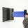 Tendinastro da Parete 10 m con Clip di Chiusura Nastro Blu