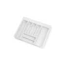 Portaposate Optima Vertex/Concept 500mm (Spalle 16mm) M 600 Plastica Bianca Tecnoplastica Emuca