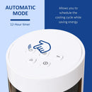 Ventilatore a Colonna Ø30x110 cm 3 Velocità Bianco