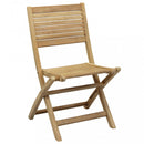 Sedia Mirage Pieghevole 42x51x85 h cm in Legno Marrone