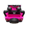 Macchina Elettrica per Bambini Jeep Wrangler Rubicon 12V con Telecomando Rosa   