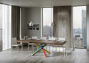 Tavolo Allungabile 130-234x90x77 cm Volantis Noce