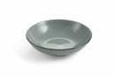 Set 6 Piatti Fondi Ø20x5 cm in Gres Villa d'Este Home Tivoli Canapa Grigio Scuro