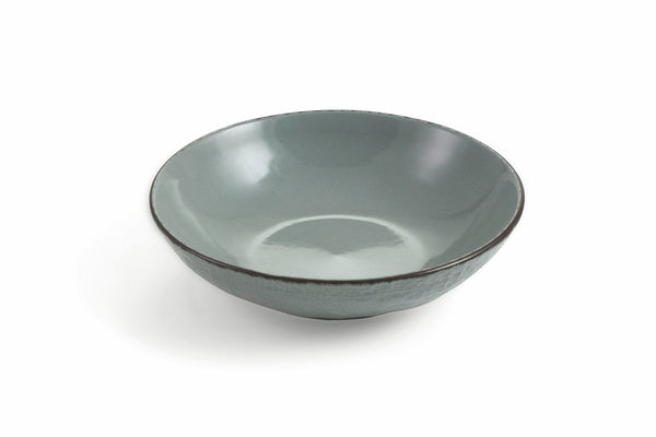 Set 6 Piatti Fondi Ø20x5 cm in Gres Villa d'Este Home Tivoli Canapa Grigio Scuro acquista