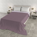 Trapuntino Estivo Effetto Water Washed in Microfibra Elderberry e Orchid Varie Misure