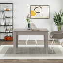 Tavolo Allungabile 120x80 cm in MDF Megaron Tortora Light Mocha