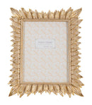 Cornice Molas 23x1,8x28 cm in Resina e Vetro Oro      