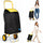 Carrello per la Spesa Poseidon Trolley con Rivestimento Termico 36x30x90 cm e Ruote Giallo