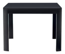 Tavolino da Giardino 100x55x40 cm in Alluminio Antracite