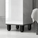 Mobile a Colonna da Bagno con 2 Armadietti e Cassetto 34x32x190 cm Bianco  