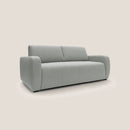 Divano Letto 3 Posti 215x93x100 cm in Tessuto Grigio Chiaro