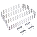 Kit 4 Separatori per Armadi e Pensili da Cucina 50x31 cm in Acciaio Emuca Cromato