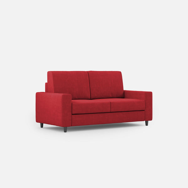 Divano 2 Posti 168x85x85 cm Sakar in Tessuto Rosso acquista