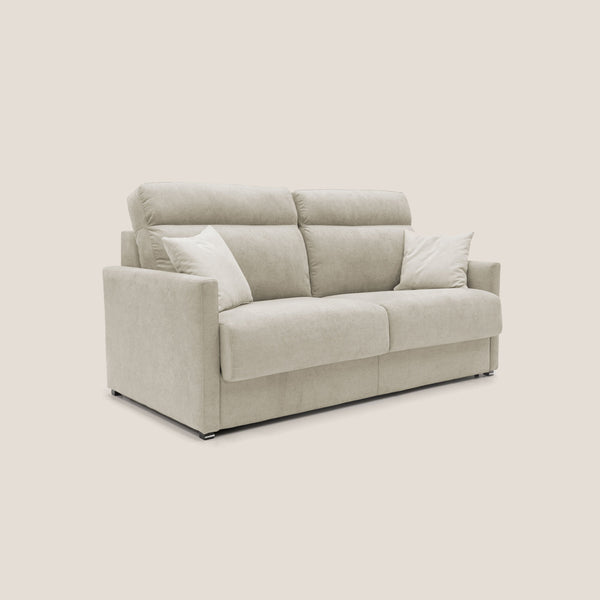 Divano Letto 2 Posti 176x102x97 cm in Tessuto Beige online