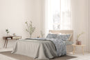 Set Lenzuola con Stampa Sopra Sotto e Federe Flor Varie Misure