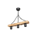 Lampada a sospensione Lagun  rustico industriale a 3 luci