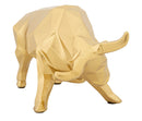 Statua Toro Decorativo 19,5x9,9x10,6 cm in Poliresina