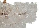 Lampadario Soffitto Ibiscus Ø47x30 cm in Vetro e Ferro Multicolor      